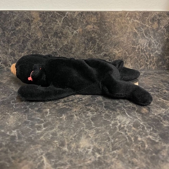 Ty Beanie Babies 1993 Blackie Bear - Picture 5 of 6